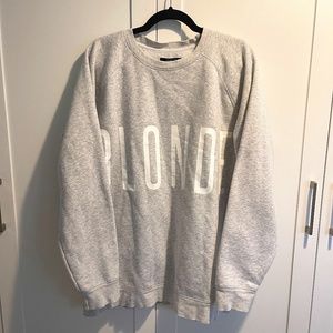 Brunette the Label Blonde Big Sister Crew Neck Sweatshirt